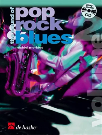 THE SOUND OF POP, ROCK & BLUES VOL. 2 PERCUSSIONS +CD -  MICHIEL MERKIES - HASKE