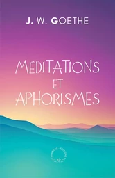 Méditations et aphorismes