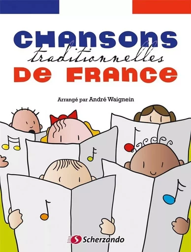 ANDRE WAIGNEIN : CHANSONS TRADITIONNELLES DE FRANCE - HAUTBOIS - RECUEIL + CD -  DIVERS AUTEURS - HASKE