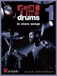 REAL TIME DRUMS IN MORE SONGS (D) BATTERIE +CD - VERSION ALLEMANDE