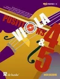 VIOLA POSITIONS 4 & 5 ALTO +CD