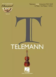 GEORG PHILIPP TELEMANN  : VIOLA CONCERTO IN G MAJOR, TWV 51:G9 - RECUEIL + CD - CLASSICAL PLAY ALONG