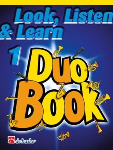 PHILIP SPARKE : LOOK, LISTEN AND LEARN - DUO BOOK 1 - CLARINETTE -  PHILIP SPARKE_JAAP K - HASKE