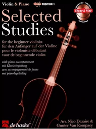 SELECTED STUDIES VIOLON +CD