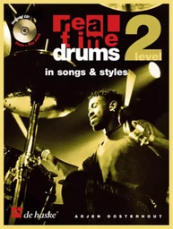 REAL TIME DRUMS IN SONGS & STYLES (D) BATTERIE +CD - VERSION ALLEMANDE