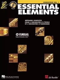 ESSENTIAL ELEMENTS 1 - CONDUCTEUR - ORCHESTRE D'HARMONIE  - RECUEIL + CD