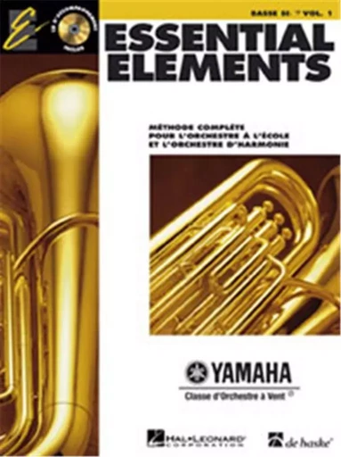 ESSENTIAL ELEMENTS 1 - POUR TUBA SIB CLE DE FA +ENREGISTREMENTS ONLINE -  DIVERS AUTEURS - HAL LEONARD