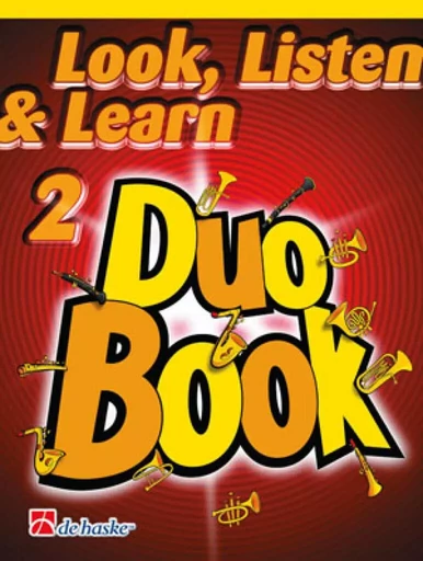 PHILIP SPARKE : LOOK, LISTEN AND LEARN - DUO BOOK 2 - SAXOPHONE ALTO / BARYTON -  PHILIP SPARKE_JAAP K - HASKE