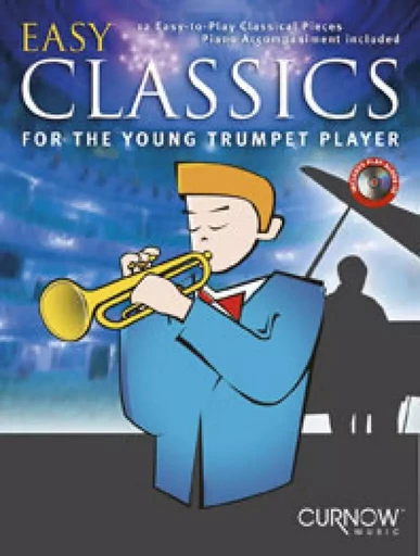 EASY CLASSICS FOR THE YOUNG TRUMPET PLAYER TROMPETTE +CD -  DIVERS AUTEURS - HASKE