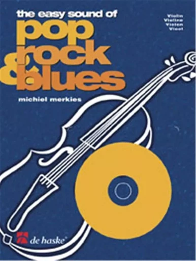 THE EASY SOUND OF POP, ROCK & BLUES VIOLON +CD -  MICHIEL MERKIES - HASKE