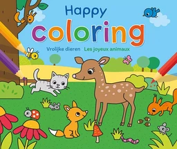 Happy coloring - les joyeux animaux