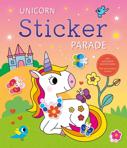 Unicorn Sticker Parade -  Collectif - CHANTECLER