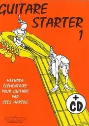 CEES HARTOG : GUITARE STARTER VOL. 1 - RECUEIL + CD