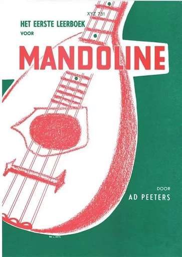 MANDOLINE METHODE 1 -  AD PEETERS - HAL LEONARD