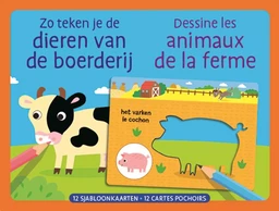 Mes premiers pochoirs - Les animaux de la ferme