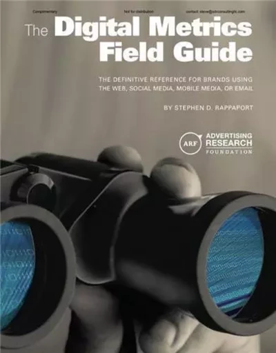 The Digital Metrics Field Guide /anglais -  RAPPAPORT STEPHEN D. - BIS PUBLISHERS