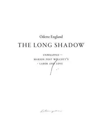 Odette England The Long Shadow /anglais -  ENGLAND ODETTE - LIBRARYMAN