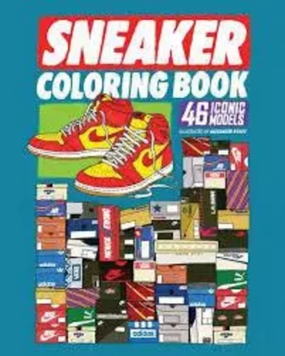 Sneaker Coloring Book /anglais -  ROSSO ALEXANDER - DOKUMENT FORLAG