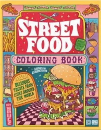 Street Food Coloring Book /anglais -  ROSSO ALEXANDER - DOKUMENT FORLAG