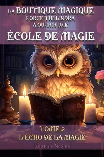 LA BOUTIQUE MAGIQUE FORCE THÉLINDRA À OUVRIR UNE ÉCOLE DE MAGIE T2 DYS - Frédéric Luhmer - EDITIONS NOLDUS