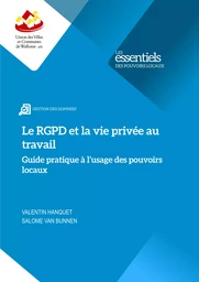 Le RGPD et la vie privée au travail