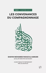 Les convenances du compagnonnage