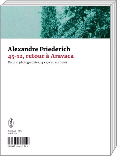 45-12, retour à Aravaca - Alexandre Friederich - ART FICTION