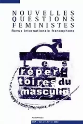 NOUVELLES QUESTIONS FEMINISTES, VOL. 21(3)/2002