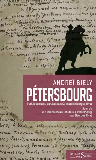 Petersbourg - Andreï BIELY - DES SYRTES