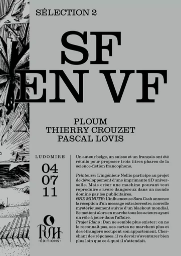 SF en VF -  Ploum, Thierry Crouzet, Pascal Lovis - PVH EDITIONS