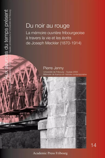 Du noir au rouge - Pierre Jenny - AP FRIBOURG