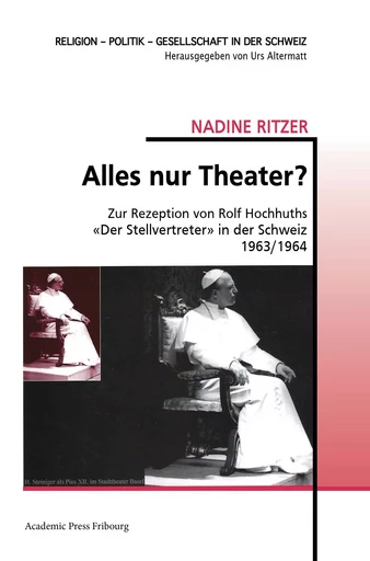 Alles nur Theater? - NADINE RITZER - AP FRIBOURG