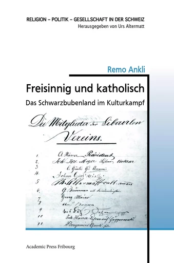 Freisinnig und katholisch - Remo Ankli - AP FRIBOURG