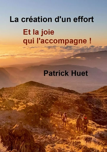 La création d'un effort - et la joie qui l'accompagne - Patrick Huet - LULU