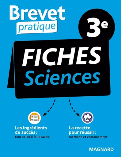 Brevet Pratique Fiches Sciences 3e Brevet 2025 - Adeline Maulévrier, Marion Leruste, Evelyne Breuiller, Philippe Galinier - MAGNARD