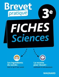 Brevet Pratique Fiches Sciences 3e Brevet 2025