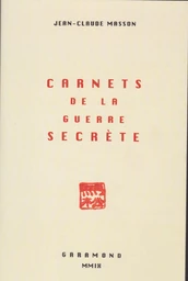 Carnets de la guerre secrète